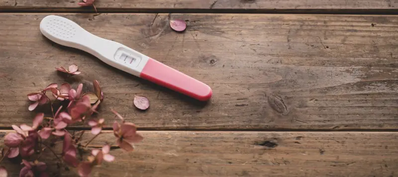 Positive-Pregnancy-Test Positive pregnancy test.